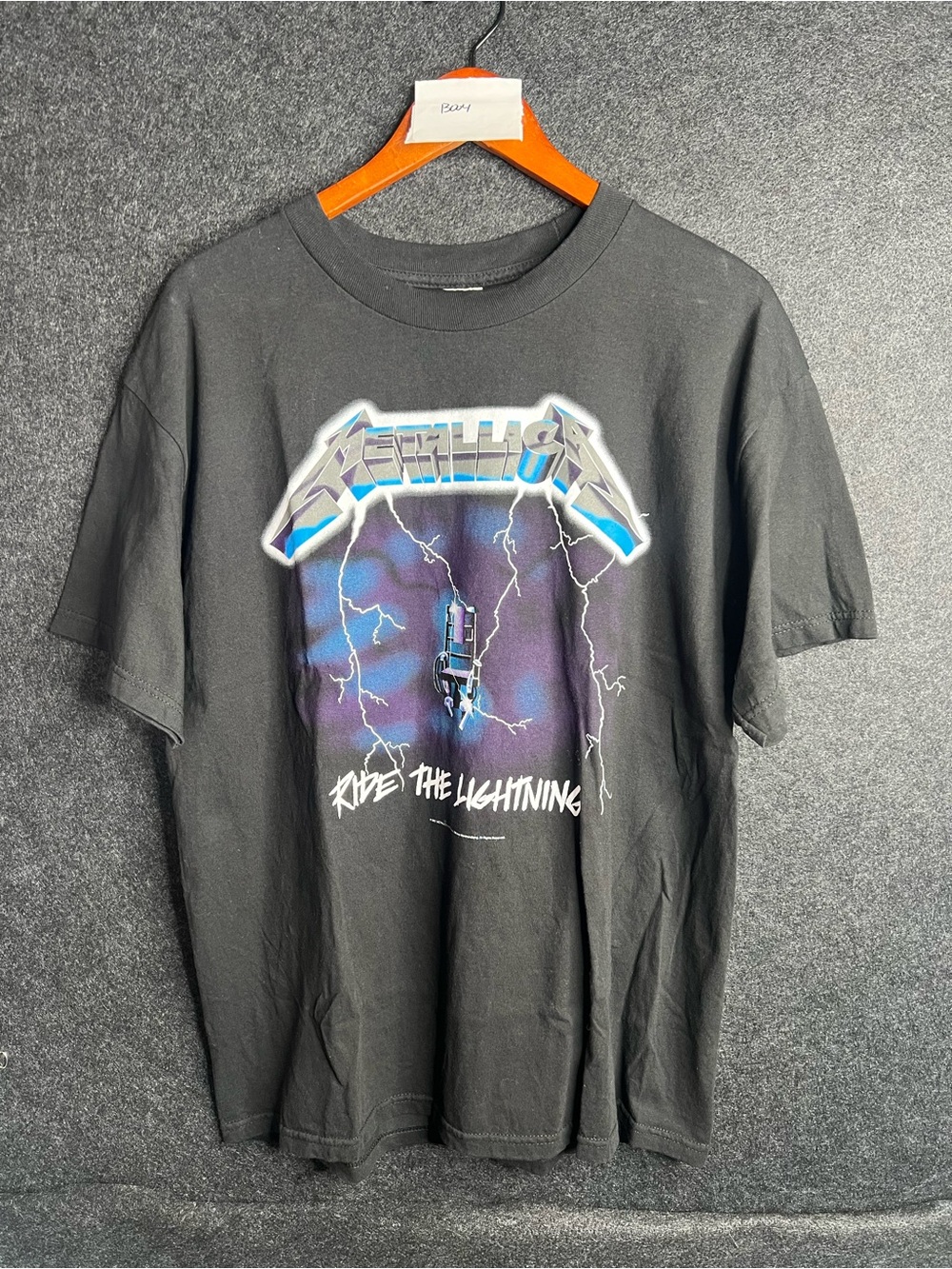 Vintage Y2K Metallica Ride The Lightning T-Shirt Men’s L 2007 Licensed Grunge